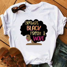 Load image into Gallery viewer, God says you are black girl  beautiful magic t shirt