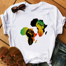 Load image into Gallery viewer, God says you are black girl  beautiful magic t shirt