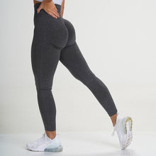 Load image into Gallery viewer, 10%Spandex Seamless  High Waist Exercise Leggings