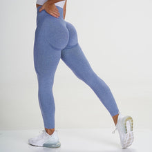 Load image into Gallery viewer, 10%Spandex Seamless  High Waist Exercise Leggings