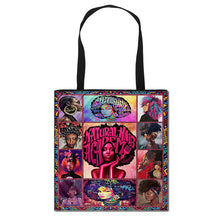 Load image into Gallery viewer, Art African Sister Pattern Print Totes Bag Afro Girl  Fashion Handbag Ladies Shopping Bag Woman Shoulder Bag for Travelling